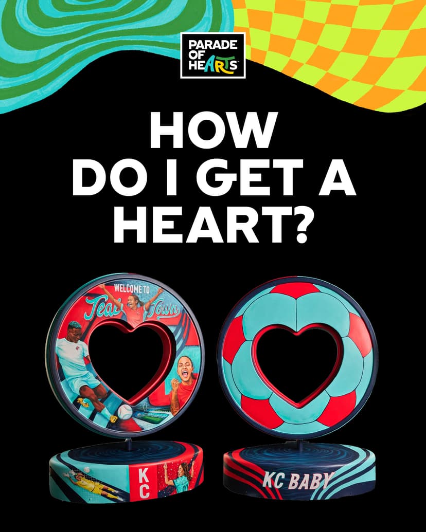 illustration of "how do I get a heart?" campaign